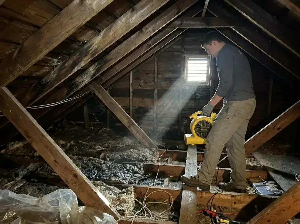 attic-water-damage-drying-proc-007 — frequently asked questions, Emergency Water Extraction & 24/7 Flood Response in Carnegi…